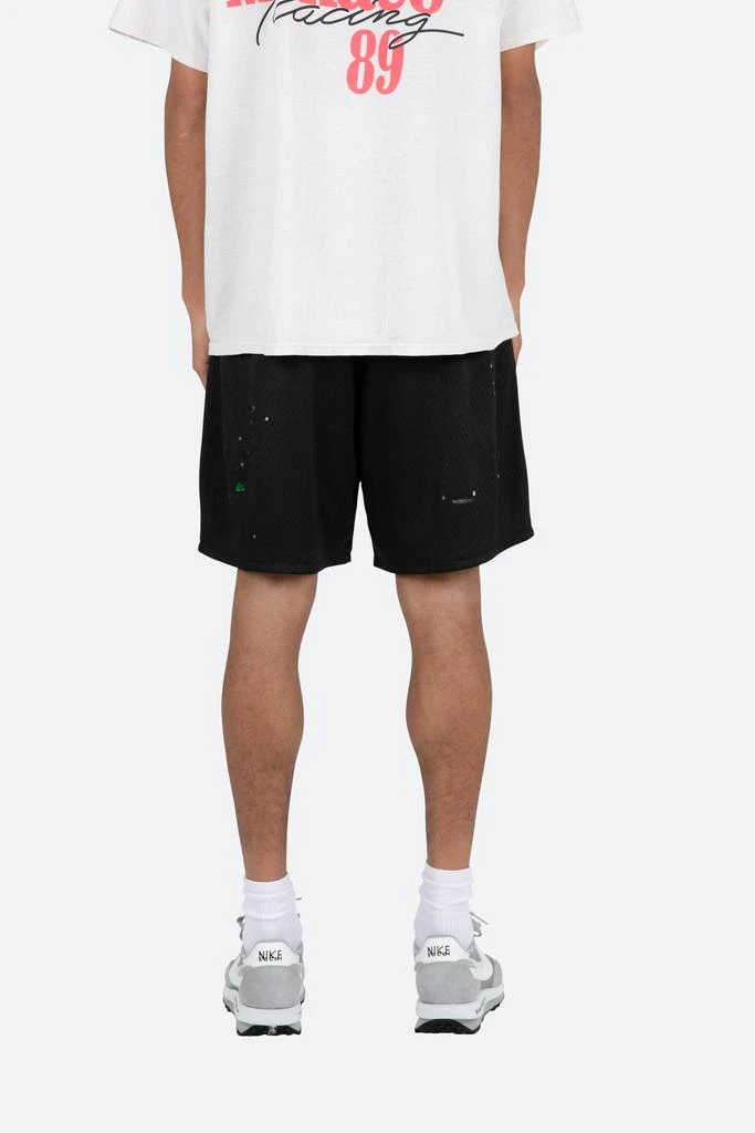 商品MNML|Painter Mesh Shorts - Black,价格¥136,第4张图片详细描述