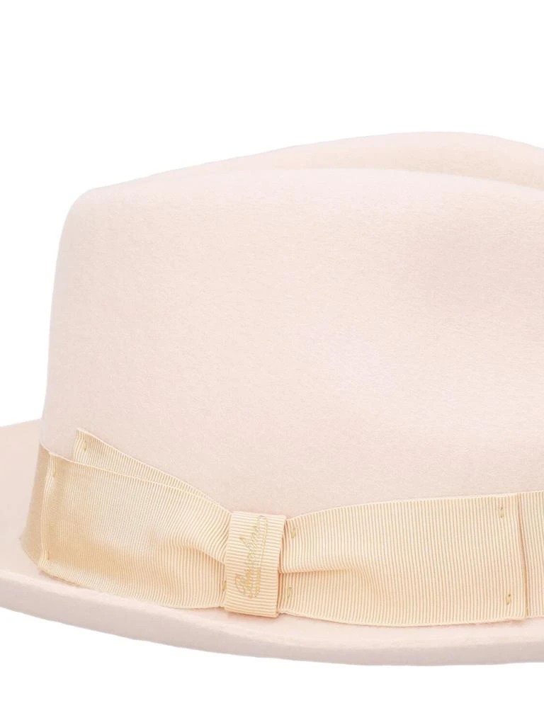 商品BORSALINO|Brushed Felt Fedora Hat,价格¥2830,第3张图片详细描述