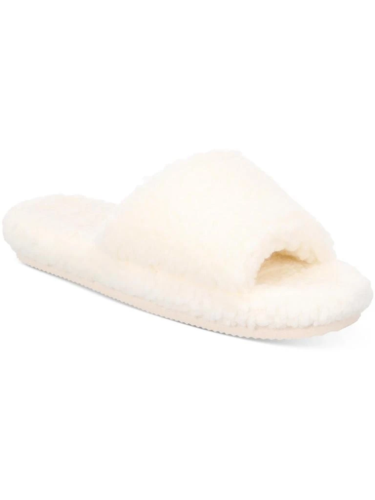 商品INC International|Dinnaa Womens Cozy Faux Fur Slide Slippers,价格¥180,第2张图片详细描述