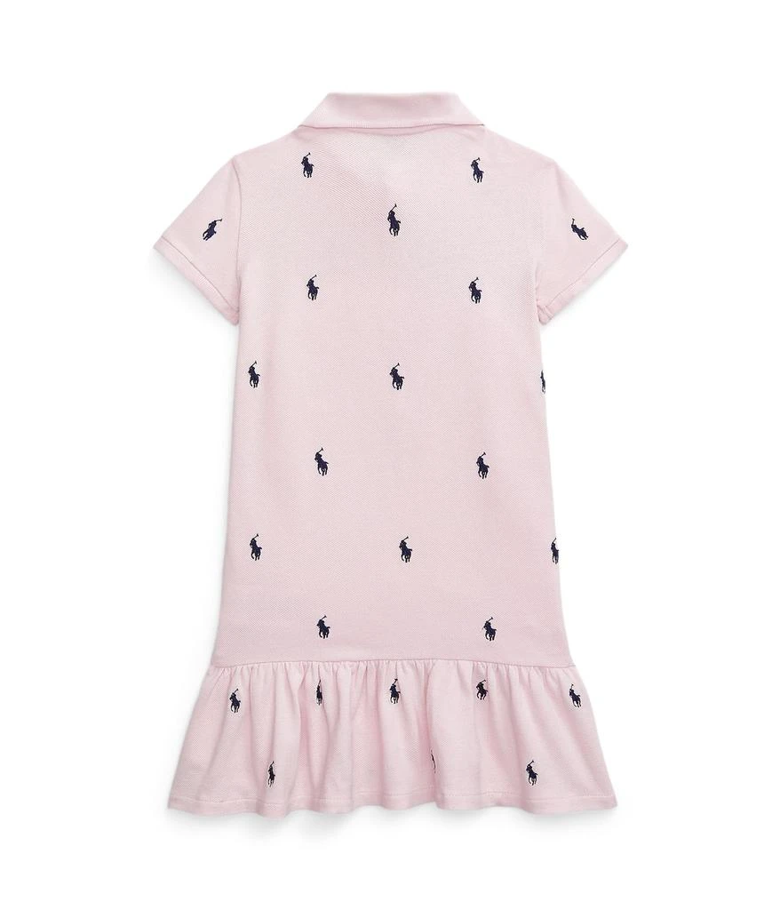 商品Ralph Lauren|Polo Pony Mesh Polo Dress (Little Kids),价格¥311,第2张图片详细描述