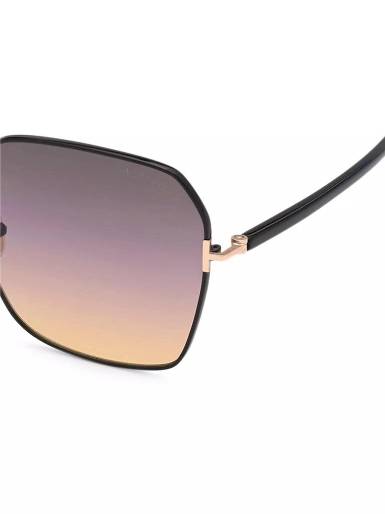 商品Tom Ford|Claudia 2 62MM Square Sunglasses,价格¥3794,第3张图片详细描述