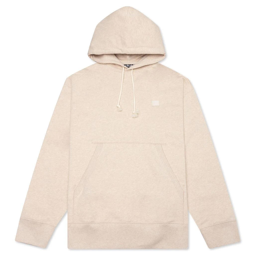 商品Acne Studios|Acne Studios Fonbar Face Hooded Sweatshirt - Oatmeal Melange,价格¥1878,第1张图片