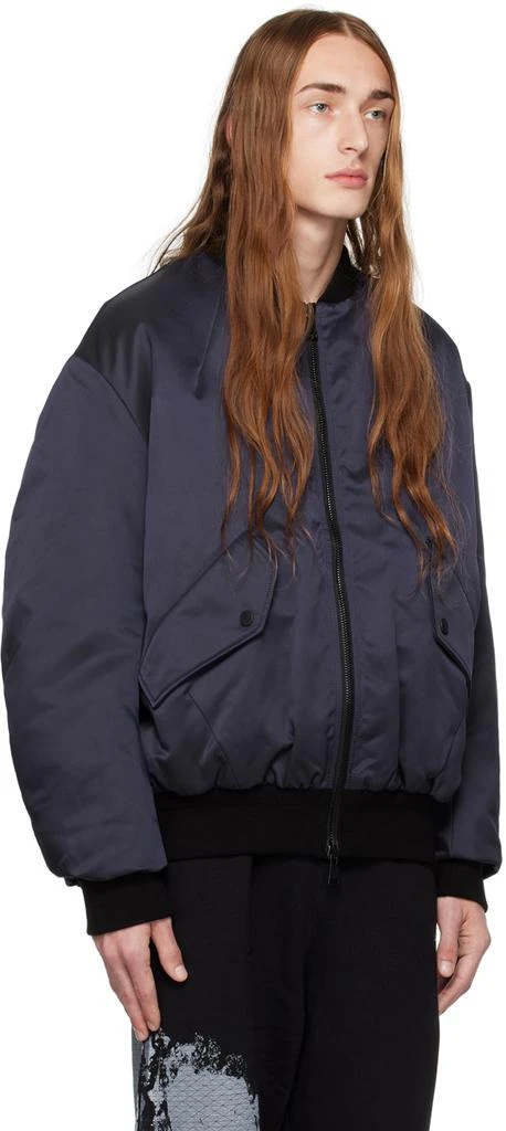 商品A-COLD-WALL*|Navy Overdye Bomber Jacket,价格¥8266,第2张图片详细描述