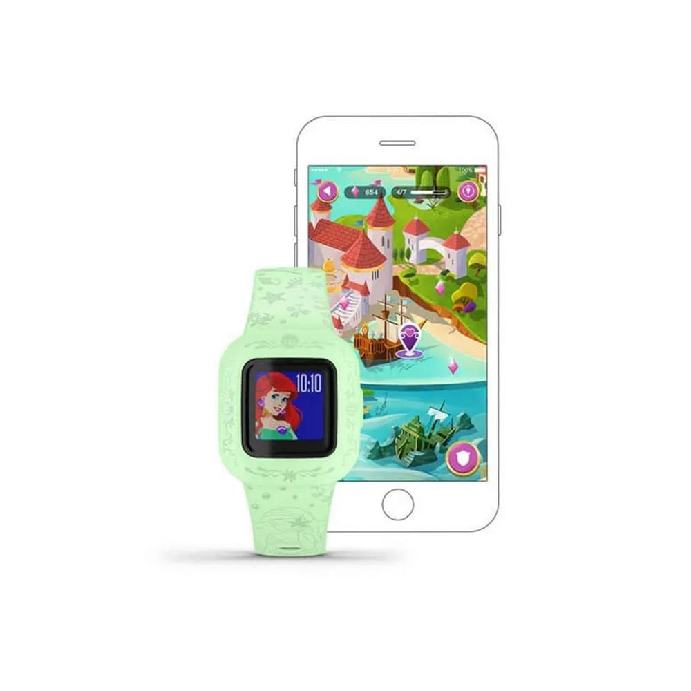 Unisex Vivofit Jr 3 Disney The Little Mermaid Silicone Band Smart Watch 31mm商品第2张图片规格展示