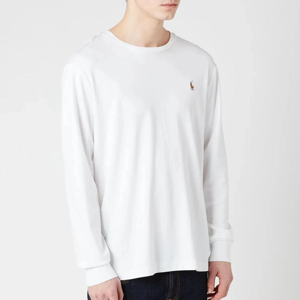商品Ralph Lauren|Polo Ralph Lauren Men's Custom Slim Fit Long Sleeve T-Shirt,价格¥346,第1张图片