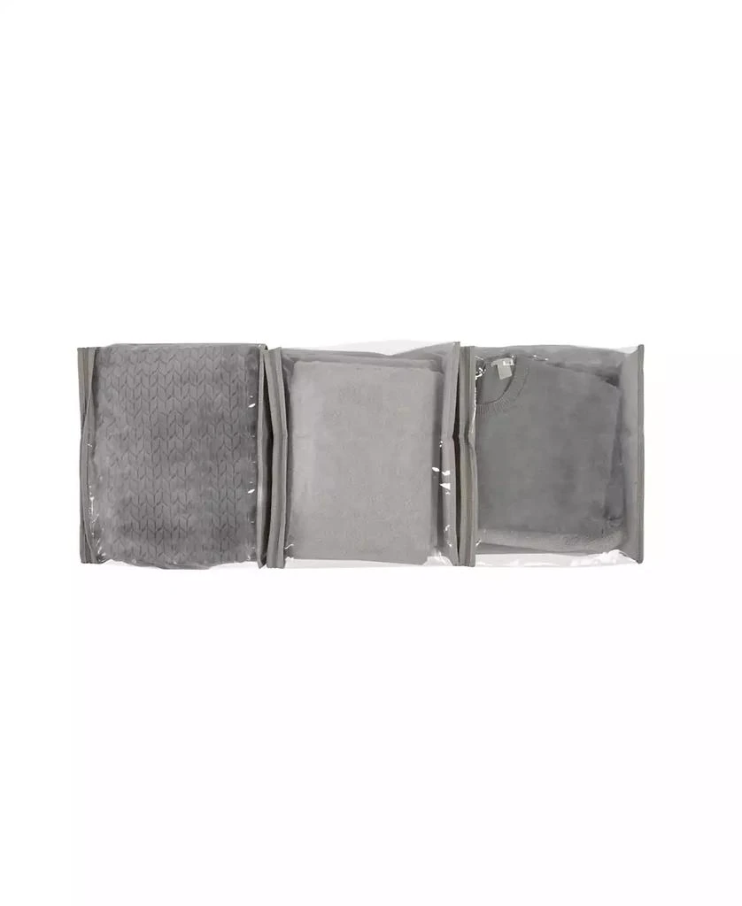 商品Household Essentials|Under Bed Zippered Sweater Storage Bags with Clear Vision Panel, Set of 3,价格¥108,第4张图片详细描述