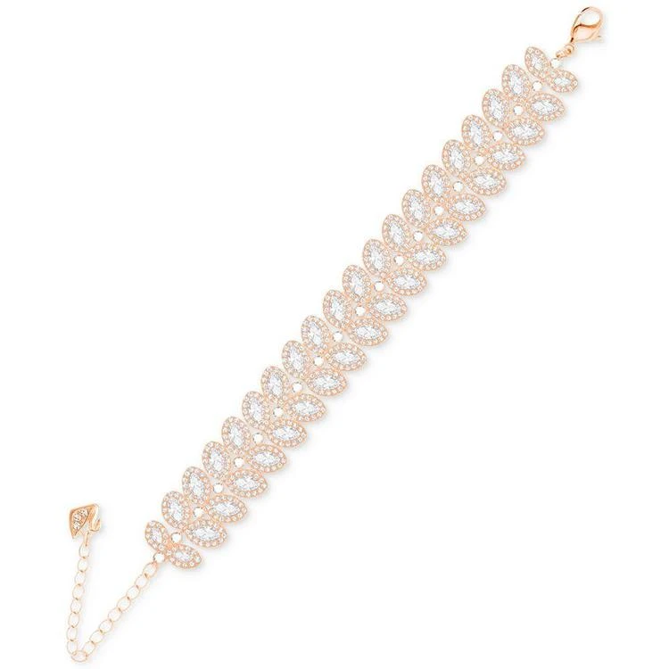 商品Swarovski|Rose Gold-Tone Crystal & Pavé Link Bracelet,价格¥1882,第3张图片详细描述