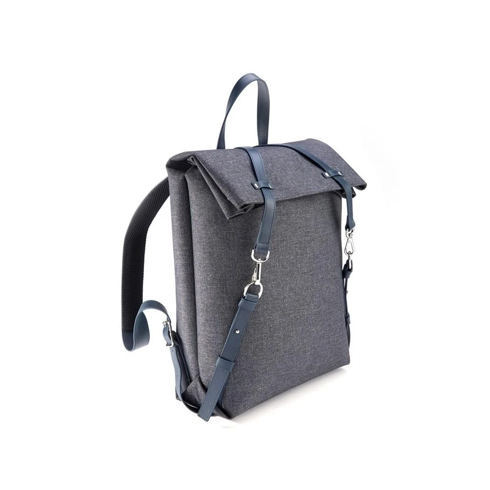 商品ROYCE New York|Leather Flannel Mixed Media Backpack,价格¥3338,第2张图片详细描述