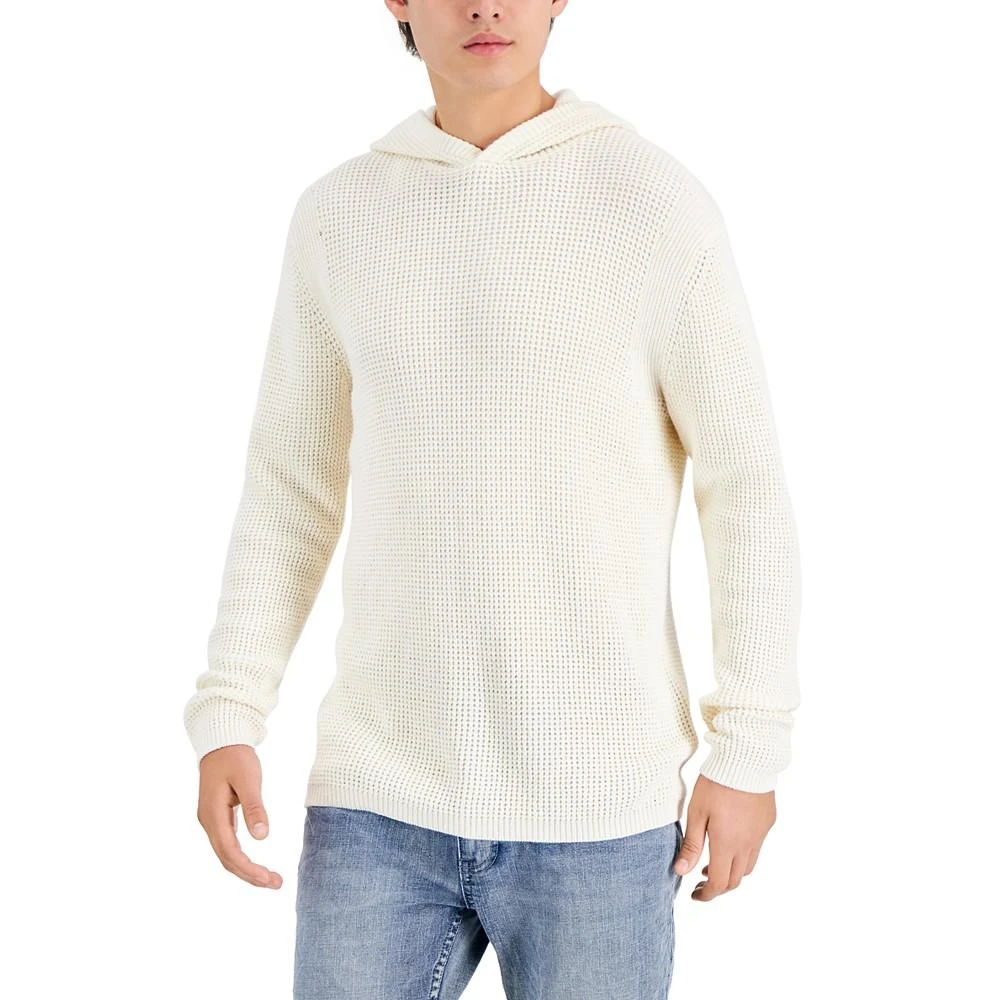 商品INC International|Men's Acid Wash Hooded Sweater, Created for Macy's,价格¥104,第1张图片