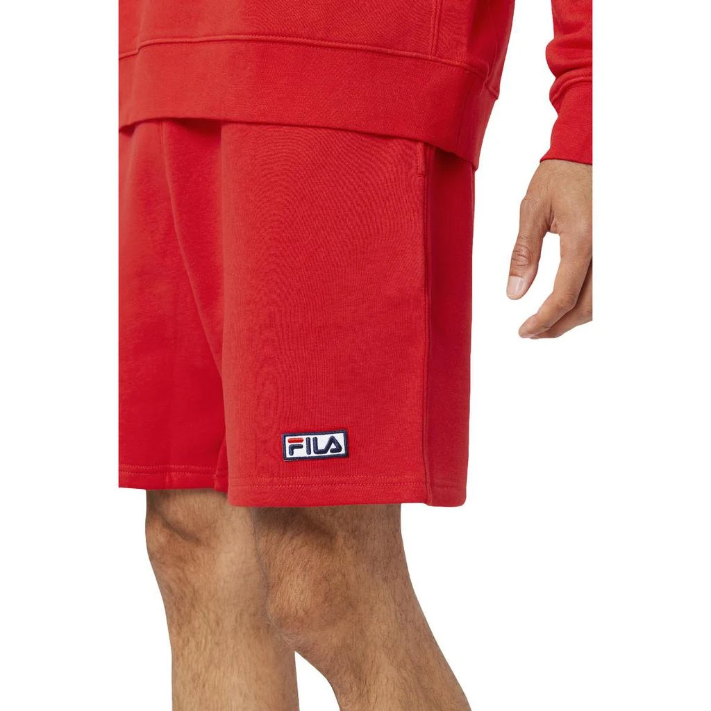 商品Fila|Fila Kylan Men's Cotton Fleece Athletic Fitness Pull On Shorts,价格¥68-¥83,第4张图片详细描述