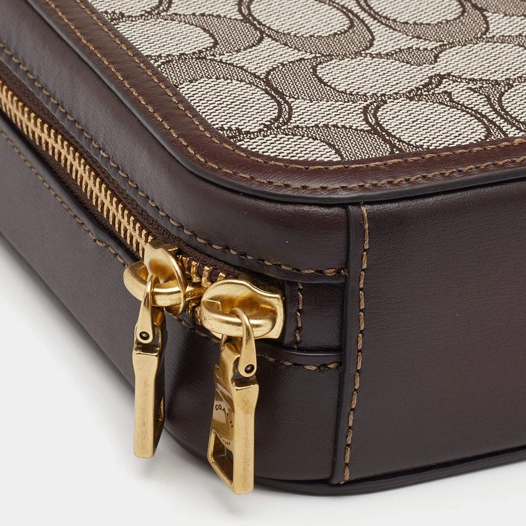 Coach Beige Signature Canvas And Leather Alie Camera Bag  商品