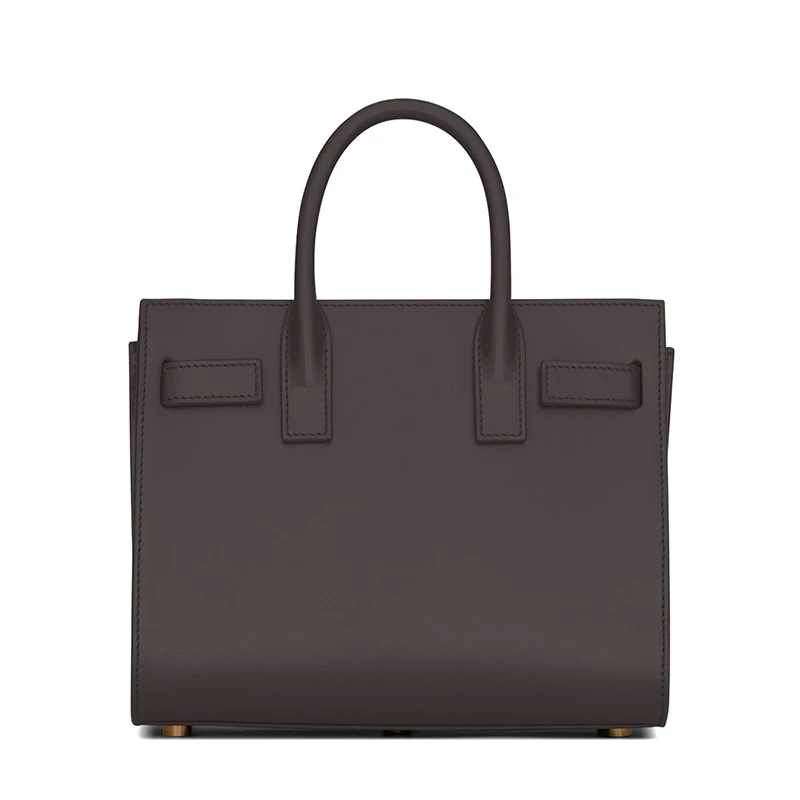 SAINT LAURENT PARIS/圣罗兰 YSL 新款 SAC DE JOUR系列 女士nano号风暴灰小牛皮徽标挂锁手提斜挎单肩包39203502G9W1112 商品