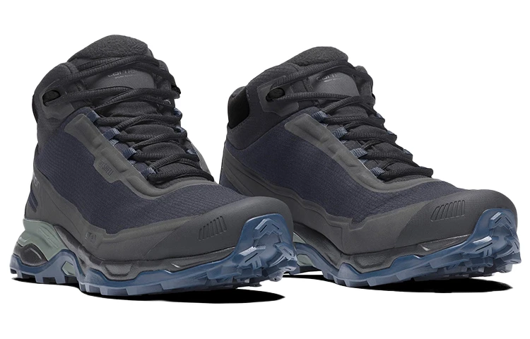 商品[国内直发] Salomon|Carhartt WIP x Salomon CSWP Shelter 联名款 中帮户外登山鞋   中帮  男女同款 黑蓝,价格¥1517,第4张图片详细描述