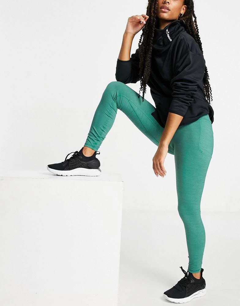 商品Under Armour|Under Armour Meridian leggings in green heather,价格¥163,第4张图片详细描述