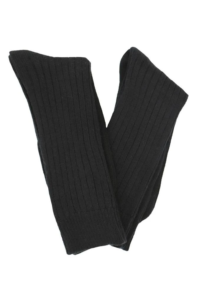 商品Lorenzo Uomo|Ribbed Cashmere Blend Knit Dress Socks - Pack of 2,价格¥166,第1张图片