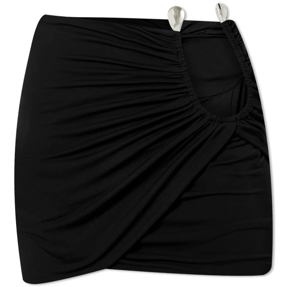 商品Mugler|Mugler Hip Detail Resin Mini Skirt,价格¥3275,第1张图片