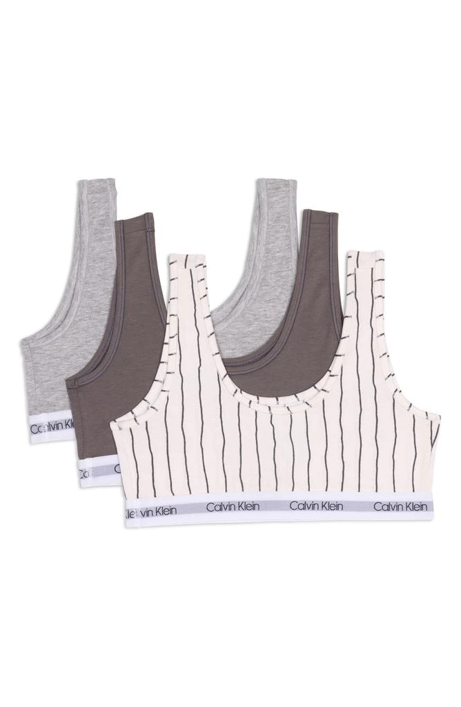 商品Calvin Klein|Classic Bralette - Pack of 3,价格¥109,第2张图片详细描述