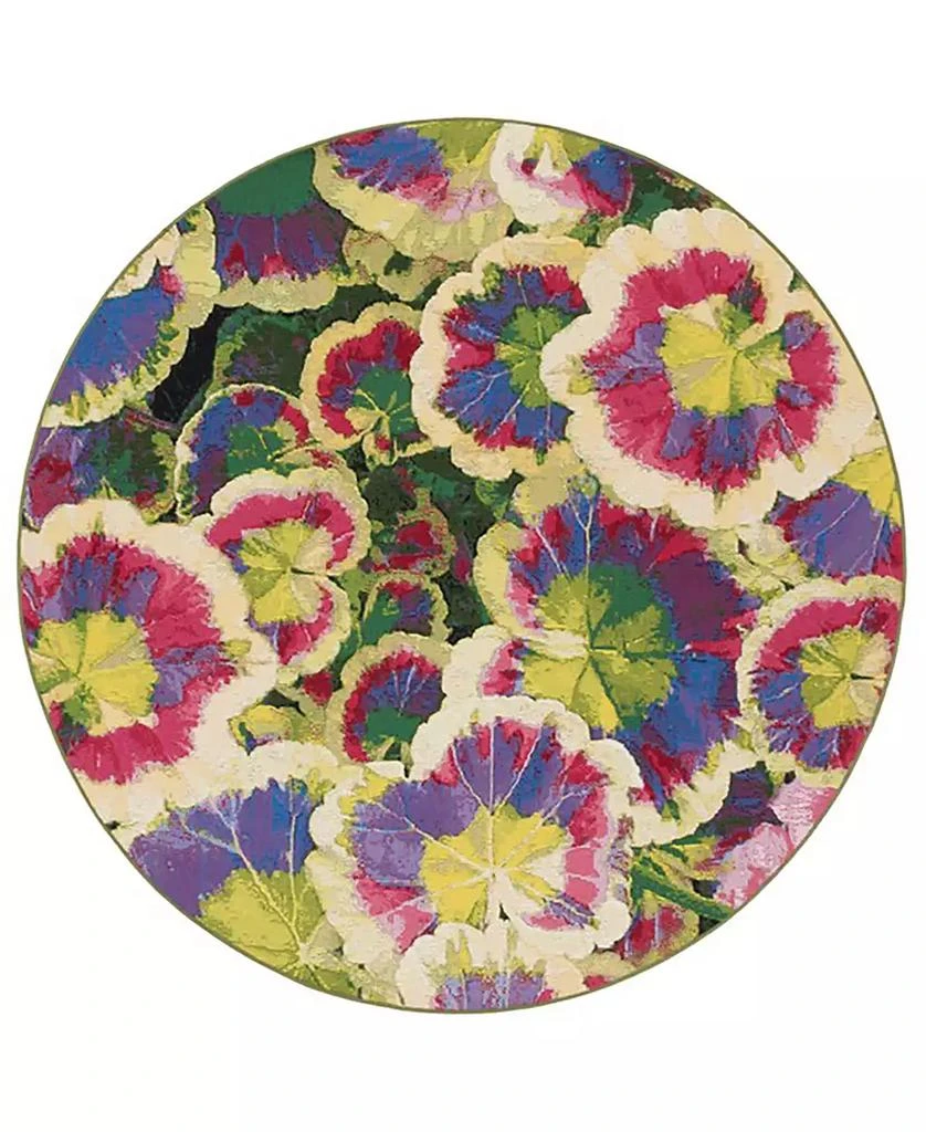 商品Safavieh|Barbados Indoor/Outdoor BAR556Z 6'6"x6'6" Round Area Rug,价格¥2083,第1张图片