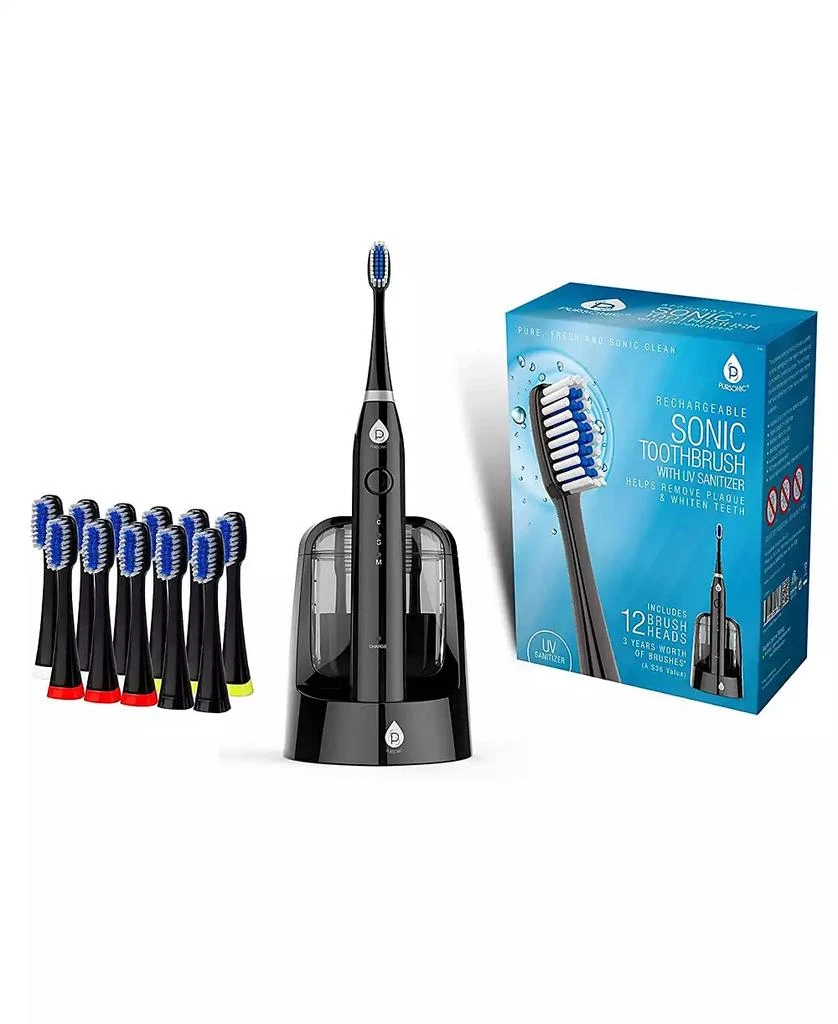 商品PURSONIC|Sonic Smart Series Rechargeable Toothbrush with UV Sanitizing Function,价格¥269,第1张图片