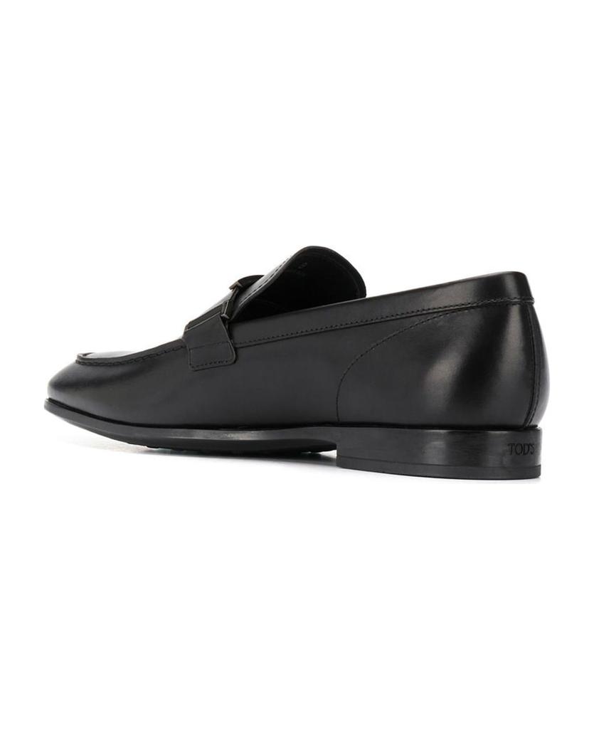 Black Leather Loafers商品第3张图片规格展示