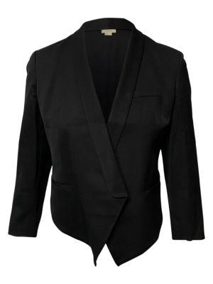 Helmut Lang Tuxedo Blazer In Black Wool商品第1张图片规格展示
