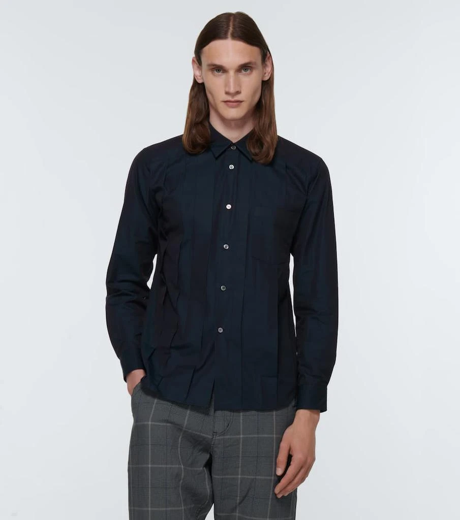 商品Comme des Garcons|褶裥棉质衬衫,价格¥2110,第3张图片详细描述