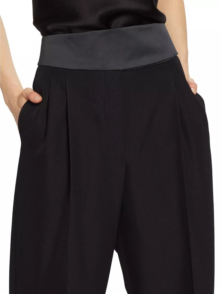 Tuxedo Wide-Leg Wool Trousers 商品