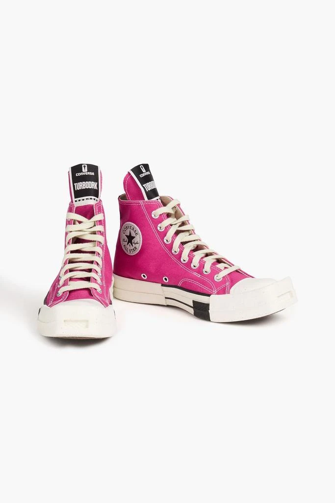 商品Converse|Turbodrk canvas high-top sneakers,价格¥578,第2张图片详细描述