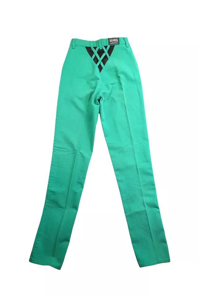 商品Urban Outfitters|Vintage Roughrider Western Green High Waisted Jeans,价格¥1756,第4张图片详细描述