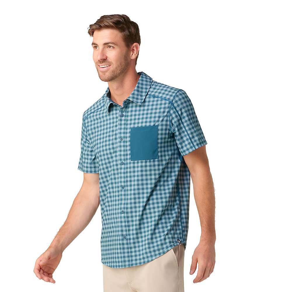 Smartwool Men's Printed Button Down SS Shirt商品第5张图片规格展示