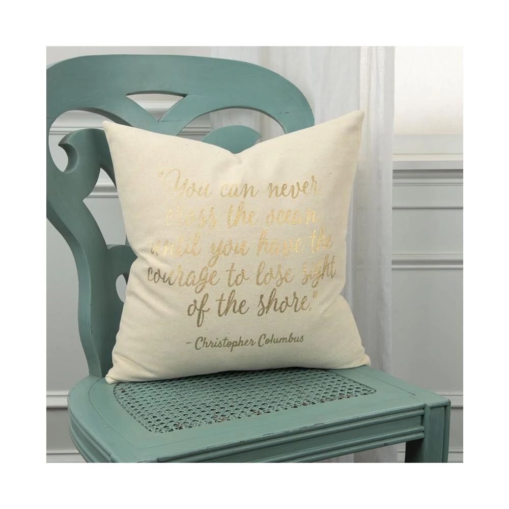 商品Rizzy Home|Sentiment Polyester Filled Decorative Pillow,价格¥303,第3张图片详细描述