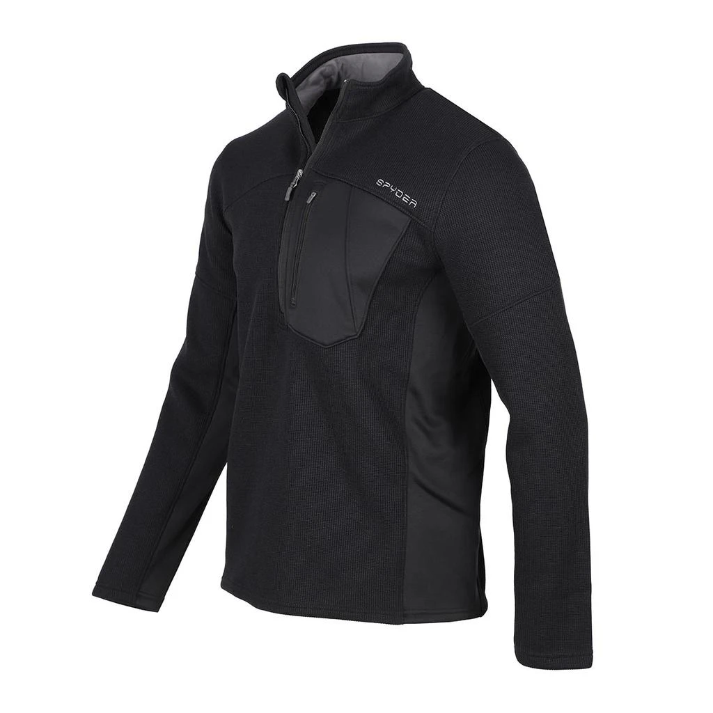 商品Spyder|Spyder Men's Bandit Hybrid 1/2 Zip Jacket,价格¥380,第5张图片详细描述
