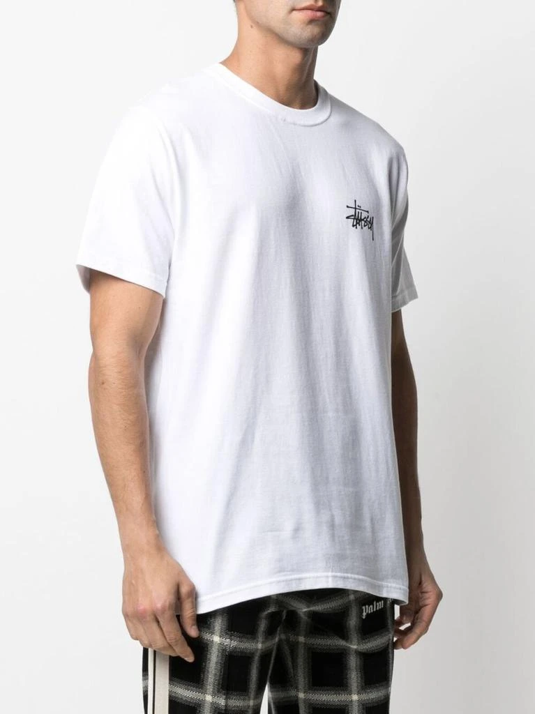 商品STUSSY|STUSSY - Logo Cottont-shirt,价格¥374,第3张图片详细描述