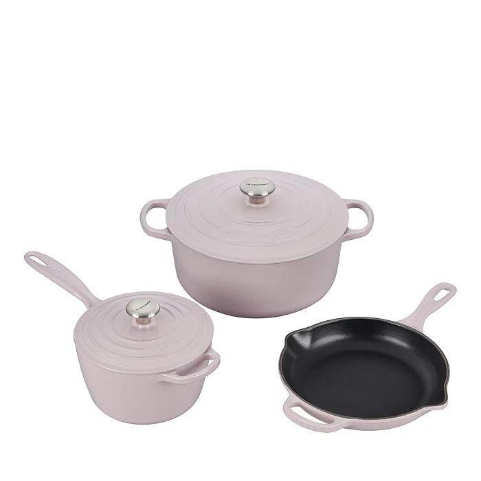 商品Le Creuset|5-Piece Cast Iron Cookware Set,价格¥4353,第1张图片