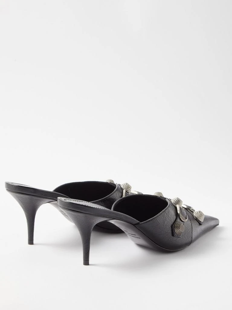 商品Balenciaga|Cagole 70 studded leather mules,价格¥5905,第4张图片详细描述