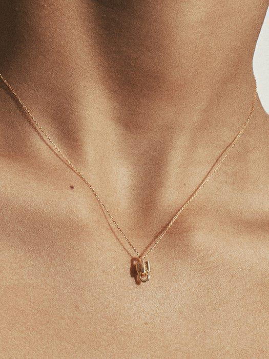 商品hyeres-lor|Dual H Necklace Yellow_HL6N23518Y4420,价格¥2930,第4张图片详细描述