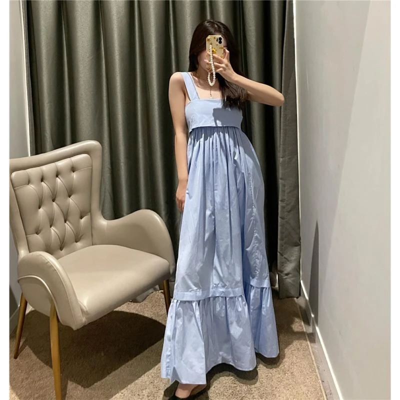 商品Chloé|CHLOE' 蓝色女士连衣裙 C21ARO67044-49N,价格¥6995,第1张图片