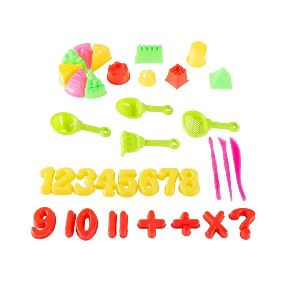 商品Trademark Global|Hey Play Moldable Kinetic Play Activity Set- Sculpting Sand With 35 Toys And Tools-Fun Creative Sensory Play For Boys And Girls,价格¥195,第4张图片详细描述