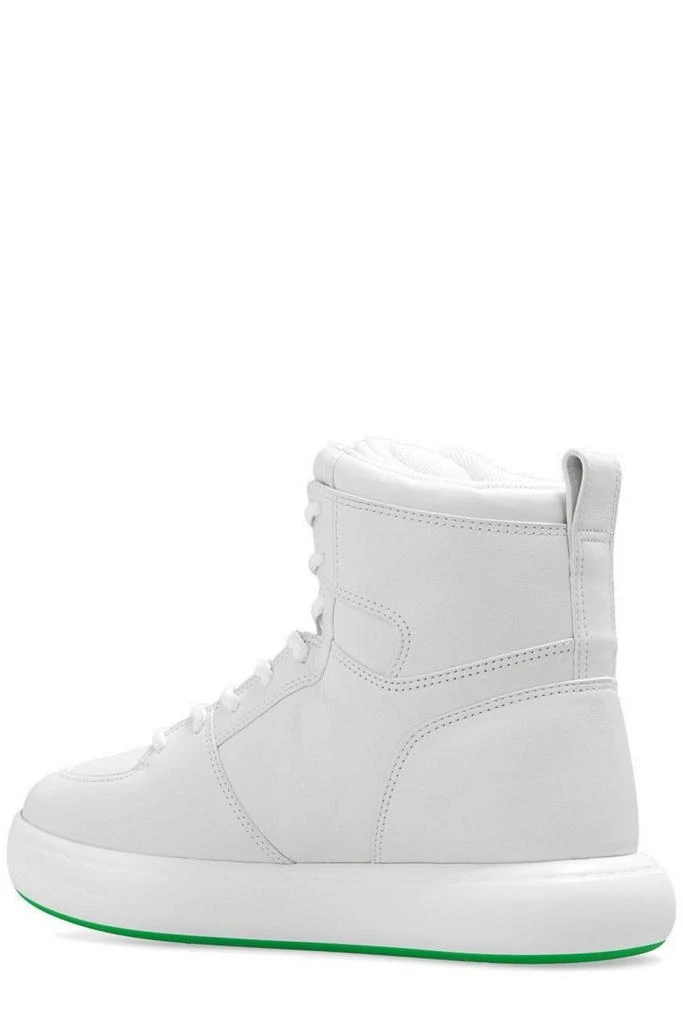 商品Bottega Veneta|Bottega Veneta Logo Detailed High-Top Sneakers,价格¥3921,第3张图片详细描述