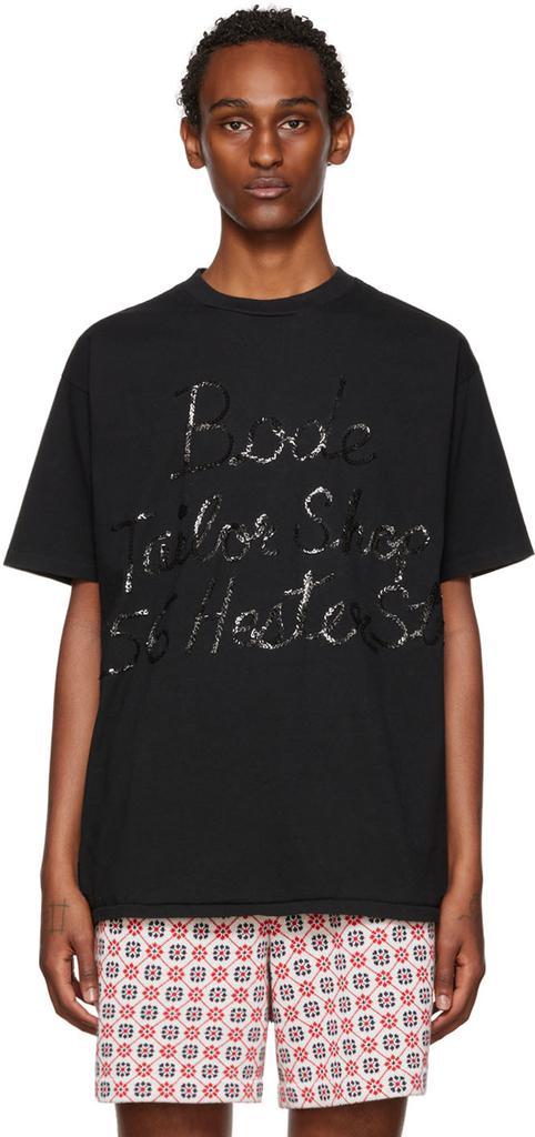 商品Bode|Black Tailor Shop T-Shirt,价格¥2124,第1张图片