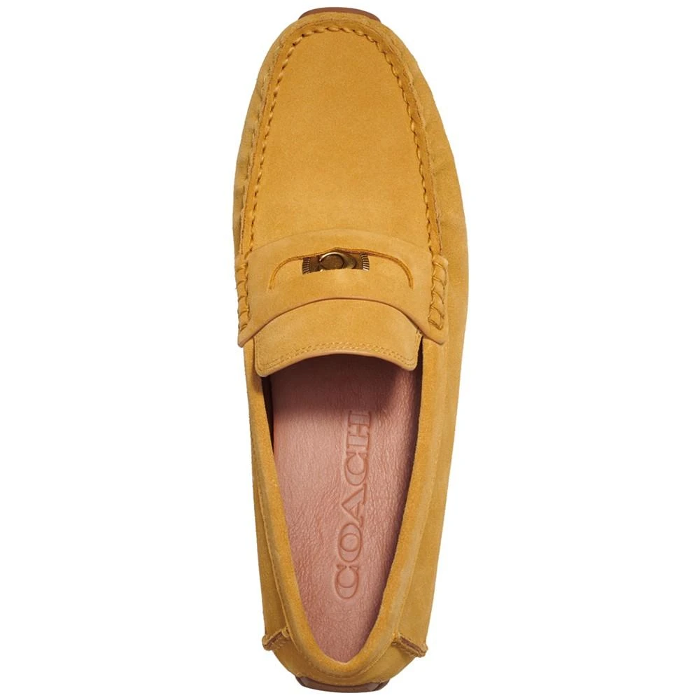 商品Coach|Men's C Coin Suede Driver,价格¥762,第4张图片详细描述