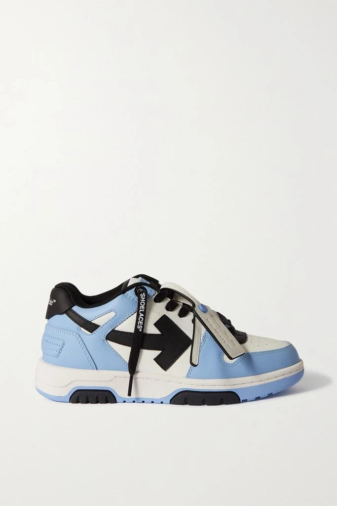 商品Off-White|Out Of Office 皮革运动鞋,价格¥5138,第1张图片