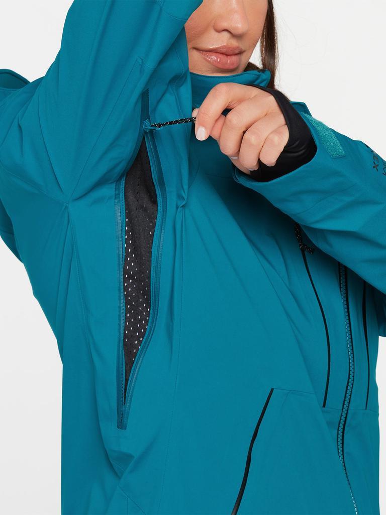 商品Volcom|Womens VS 3L Stretch Gore Jacket - Glacier Blue (2021),价格¥2371,第7张图片详细描述