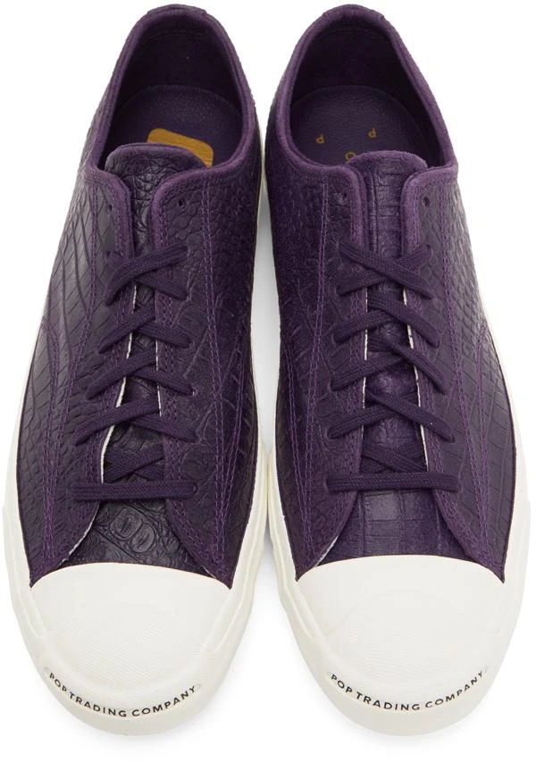 商品Converse|Purple Pop Trading Company Edition Jack Purcell Pro Sneakers,价格¥355,第5张图片详细描述