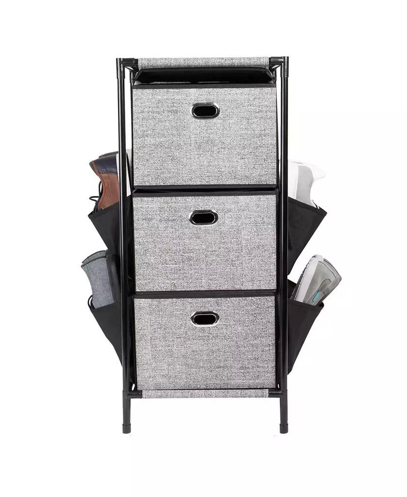 商品Simplify|3 Tier Storage Drawers with Side Pockets,价格¥547,第1张图片