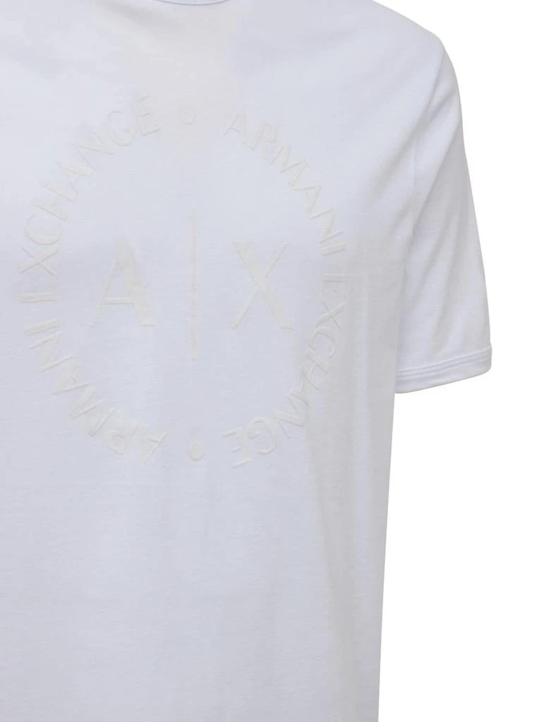 商品Armani Exchange|Logo Print Cotton T-shirt,价格¥225,第3张图片详细描述