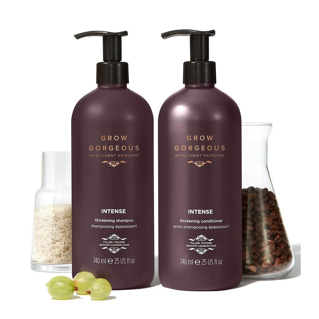 商品Grow Gorgeous|Grow Gorgeous Supersize Intense Thickening Shampoo and Conditioner Bundle,价格¥738,第2张图片详细描述