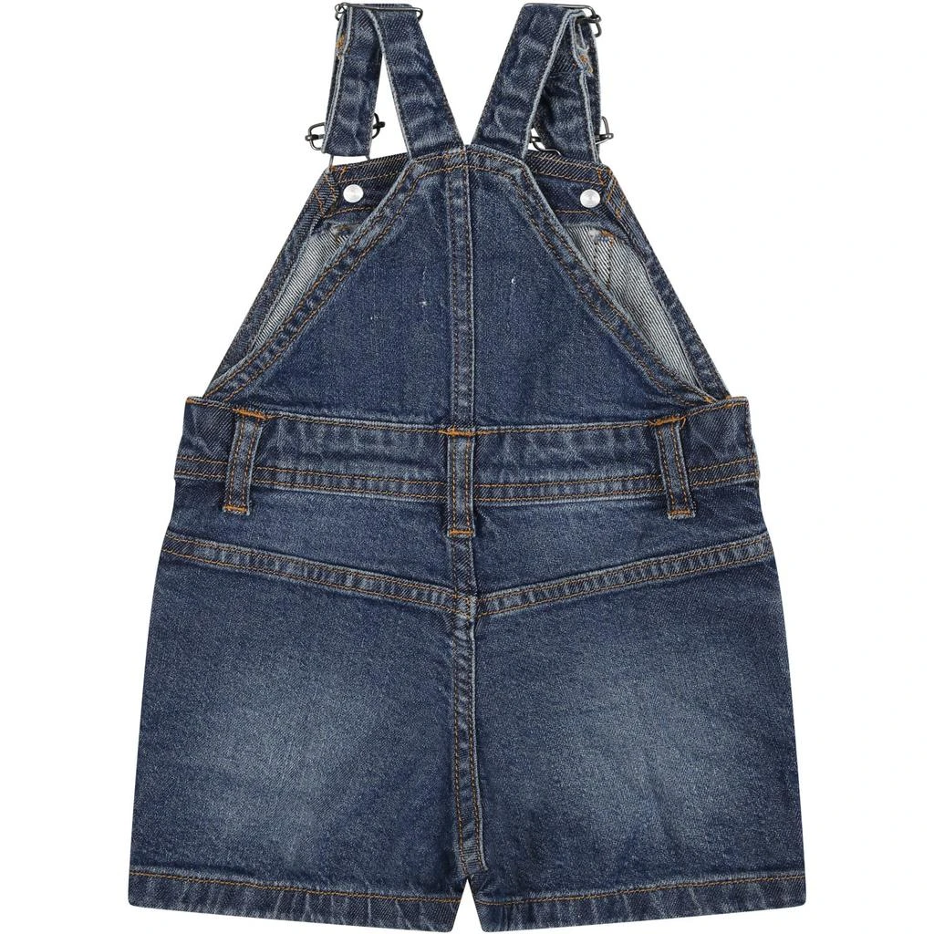 商品Timberland|Denim Dungarees For Baby Boy With Logo,价格¥868,第2张图片详细描述