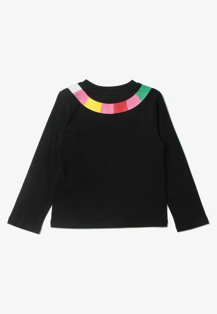 商品Stella McCartney|Girls Rainbow Worm Print Long-Sleeved T‐shirt,价格¥645,第2张图片详细描述