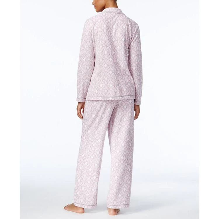 商品Charter Club|Printed Fleece Pajama Set, Only at Macy's,价格¥134,第3张图片详细描述